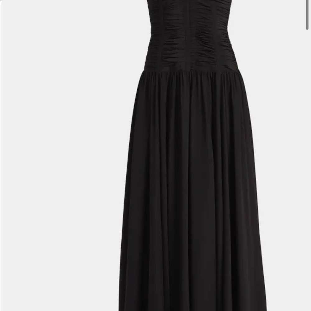 Anya Gathered Dropped Waist Gown - Picture 5 of 10